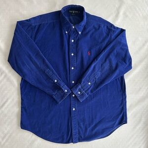 Ralph Lauren Blake Men’s Corduroy Classic Fit Oxford Shirt